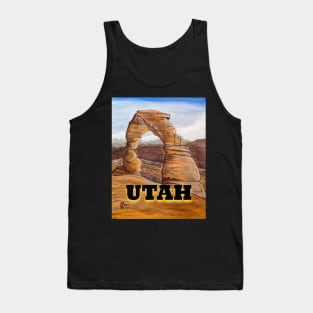 Utah stone arch formation Tank Top